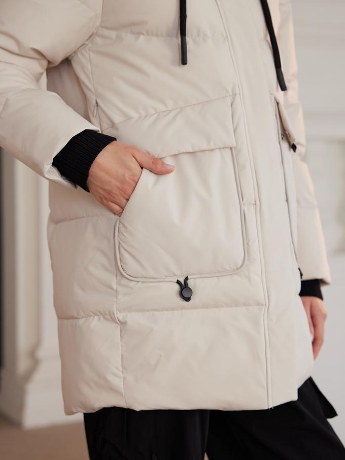 down jacket，bio-down jacket & Hood Mid-length - Warmth Meets Fashion，classic woman coat，middle length，big pockets, thick material, for girls and women, bright clour