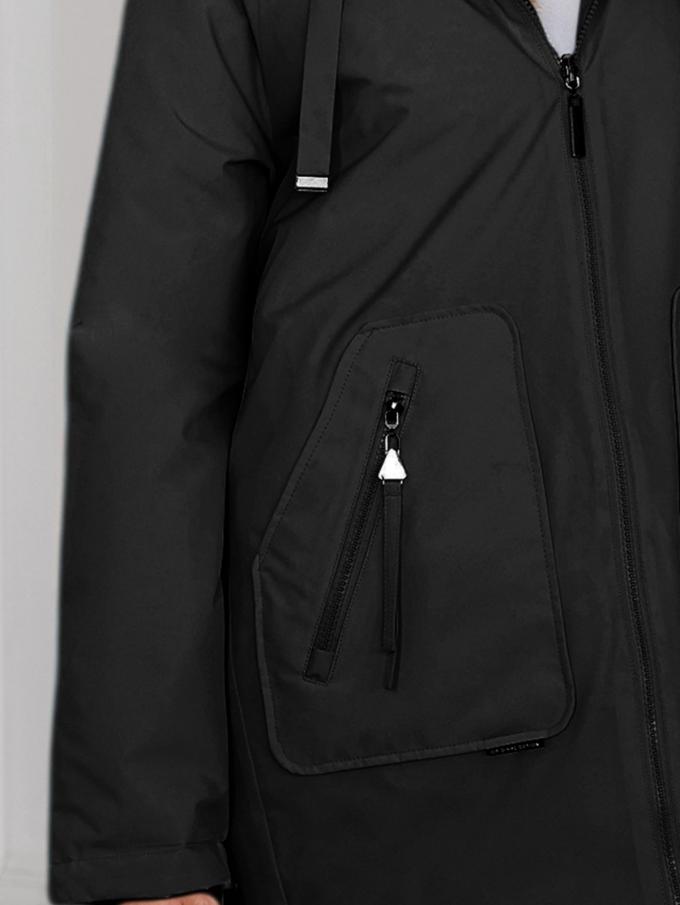 Reversible Mid Length Thin Cotton Jacket With Moderate Style，inside out coat，mid-length lightweight padded coat，for big sizes