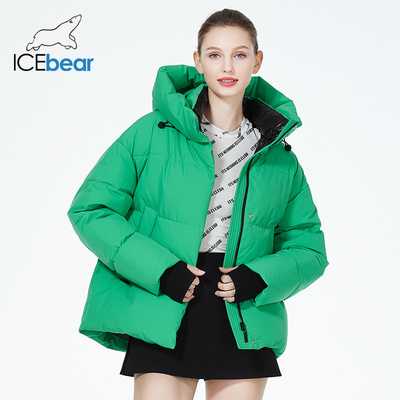 comprare Giacca invernale verde donna chiusura cerniera donna cappotto invernale nero riempimento in poliestere online manufacture