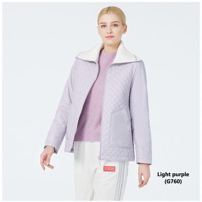 comprare Viola Larghezza spalla 42 Primaverile Donna Cappotti d'autunno XL/48 Windbreaker Giacca impermeabile online manufacture
