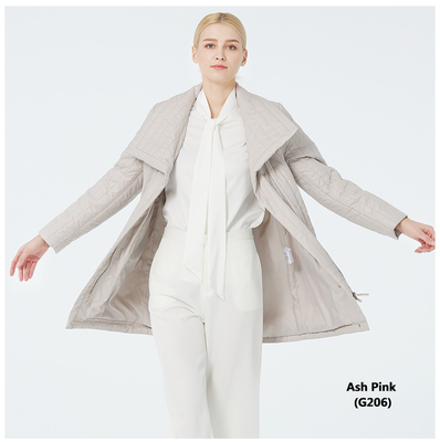 Buy Loose Design Large Lapels On Woman Demiseason Coat Petite Casual Jacket Machine Wash online manufacture