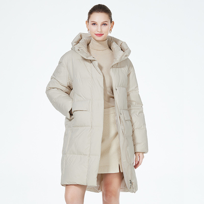 Buy All Shapes Woman Winter Coat  Versatile Down Jacket  Hide Fat With Furry Pockets online manufacture