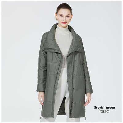 kaufen Casual Style Frauen Halbsaison Mantel täglich tragen Weiße Casual Jacken für Frauen online manufacture