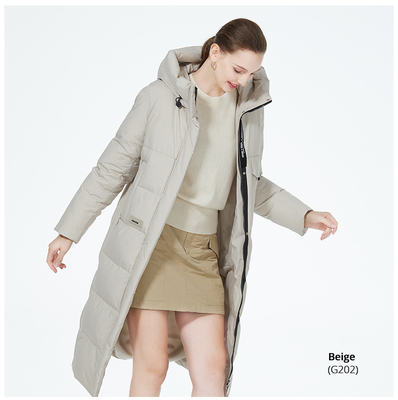 kopen Modieuze damesjassen Warme lange winterjas voor koude winters online manufacture