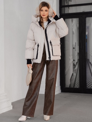 comprare Cappotti da donna spessissimi in stile casual in abbigliamento di grandi dimensioni e colori vivaci per un look moderno e confortevole online manufacture