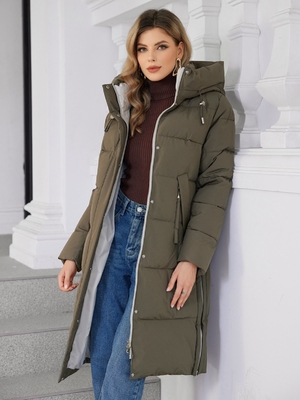 kaufen Stylische Mid-Length Frau Down Jacket für modische Frauen online manufacture