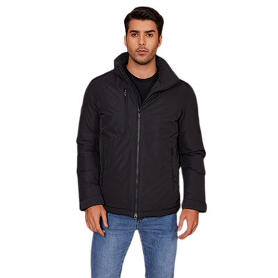 Classic Men's Mid-Short Length Hooded Jacket for Autumn & Winter - The Perfect Blend of Style and Functionality